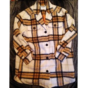 Old Navy Plaid Utility Shaket